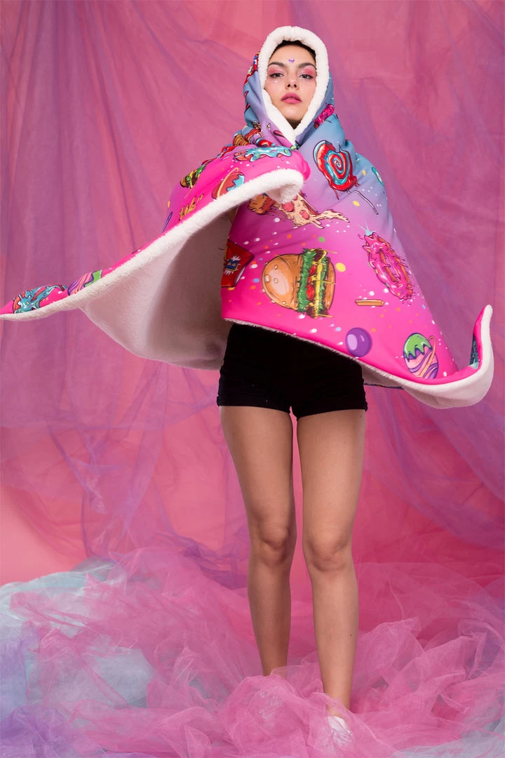 BADINKA Hoodie Blankets Cosmic Munchiez Hoodie Blanket 7 BADINKA Hoodie Blankets Cosmic Munchiez Hoodie Blanket