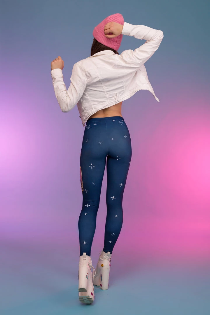 BADINKA Schizo Cat Warm Leggings 7 BADINKA Schizo Cat Warm Leggings