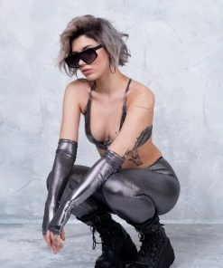 BADINKA Monochrome Sassy Ring Catsuit RAVE GEAR