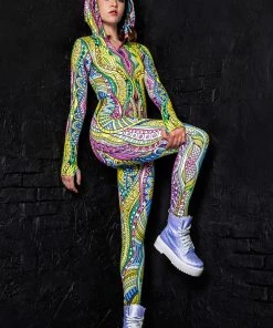 BADINKA Fit-Onesies Aqua Knot Fit Onesie