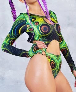 BADINKA Doppler Effekt Ring Bodysuit