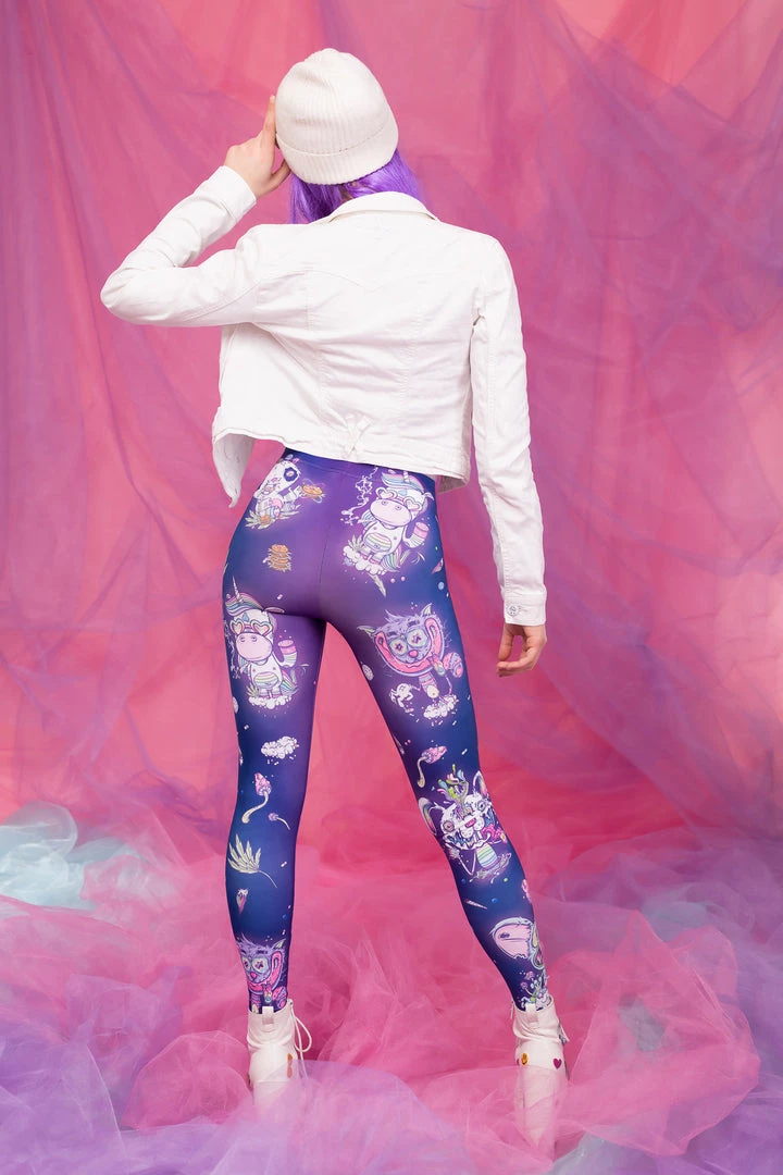 BADINKA Psychotropic Jungle Warm Leggings 6 BADINKA Psychotropic Jungle Warm Leggings