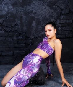 BADINKA Purple Haze Asymmetrical Costume NEW 11 BADINKA Purple Haze Asymmetrical Costume NEW