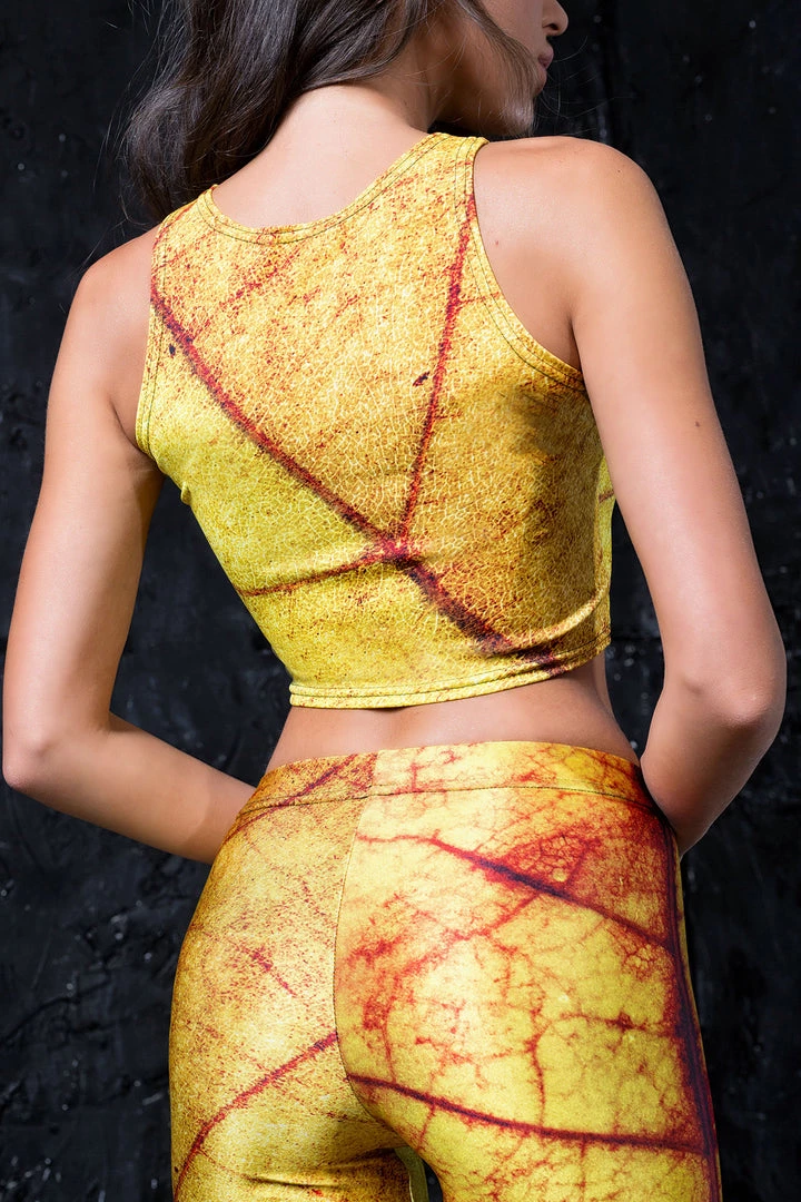 BAD INKA Leafy Leggings 8 BAD INKA Leafy Leggings