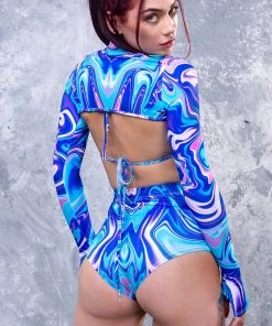 BADINKA Fierce Fluid Rave Shrug Set