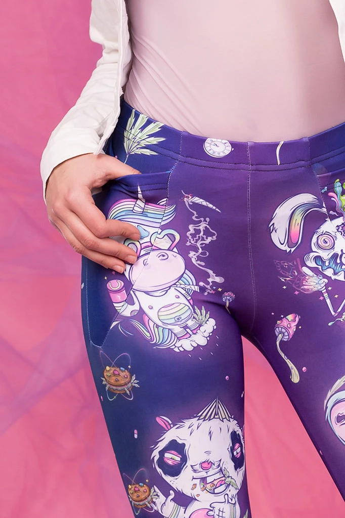 BADINKA Psychotropic Jungle Warm Leggings 7 BADINKA Psychotropic Jungle Warm Leggings