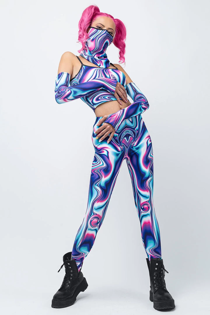 BADINKA Frenzy Liquid Bandana Set RAVE GEAR 9 BADINKA Frenzy Liquid Bandana Set RAVE GEAR