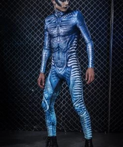 BADINKA Men's Neomorph Costume Bodysuits