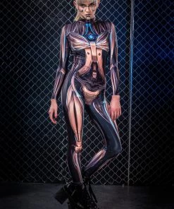 BADINKA Golden CyberLink Costume