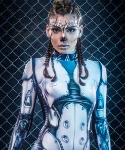 BADINKA A.I. Android Costume Full Bodysuits