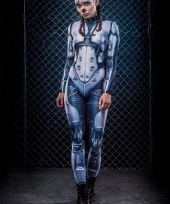 BADINKA A.I. Android Costume Full Bodysuits