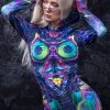 BADINKA Cyber Glitch Fit Onesie RAVE GEAR 1 BADINKA Cyber Glitch Fit Onesie RAVE GEAR