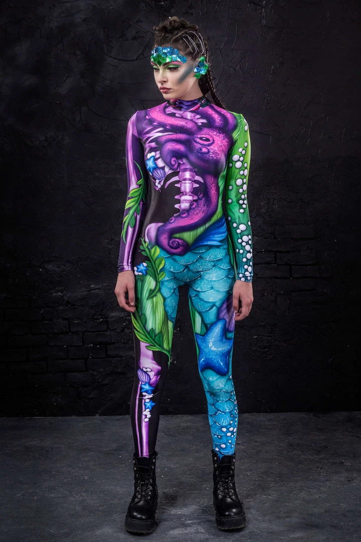 BADINKA Enchanted Mermaid Costume Full Bodysuits 4 BADINKA Enchanted Mermaid Costume Full Bodysuits