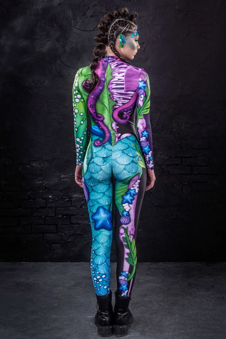 BADINKA Enchanted Mermaid Costume Full Bodysuits 5 BADINKA Enchanted Mermaid Costume Full Bodysuits