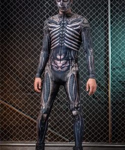 BADINKA Men's Xenomorph Costume Bodysuits