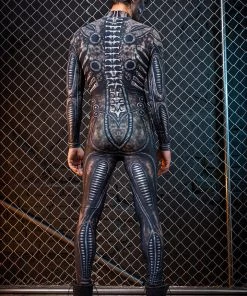 BADINKA Men's Xenomorph Costume Bodysuits