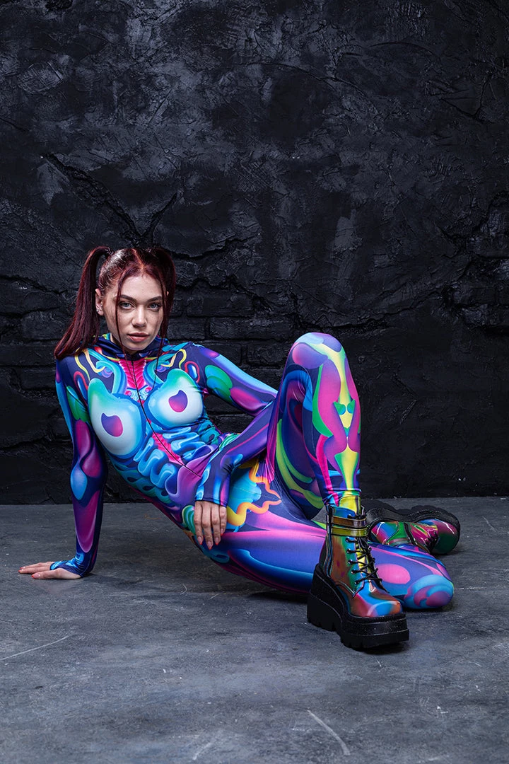 BADINKA RAVE GEAR Exotic Visitor Fit Onesie 7 BADINKA RAVE GEAR Exotic Visitor Fit Onesie