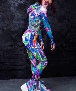 BADINKA RAVE GEAR Parallel World Fit Onesie 13 BADINKA RAVE GEAR Parallel World Fit Onesie