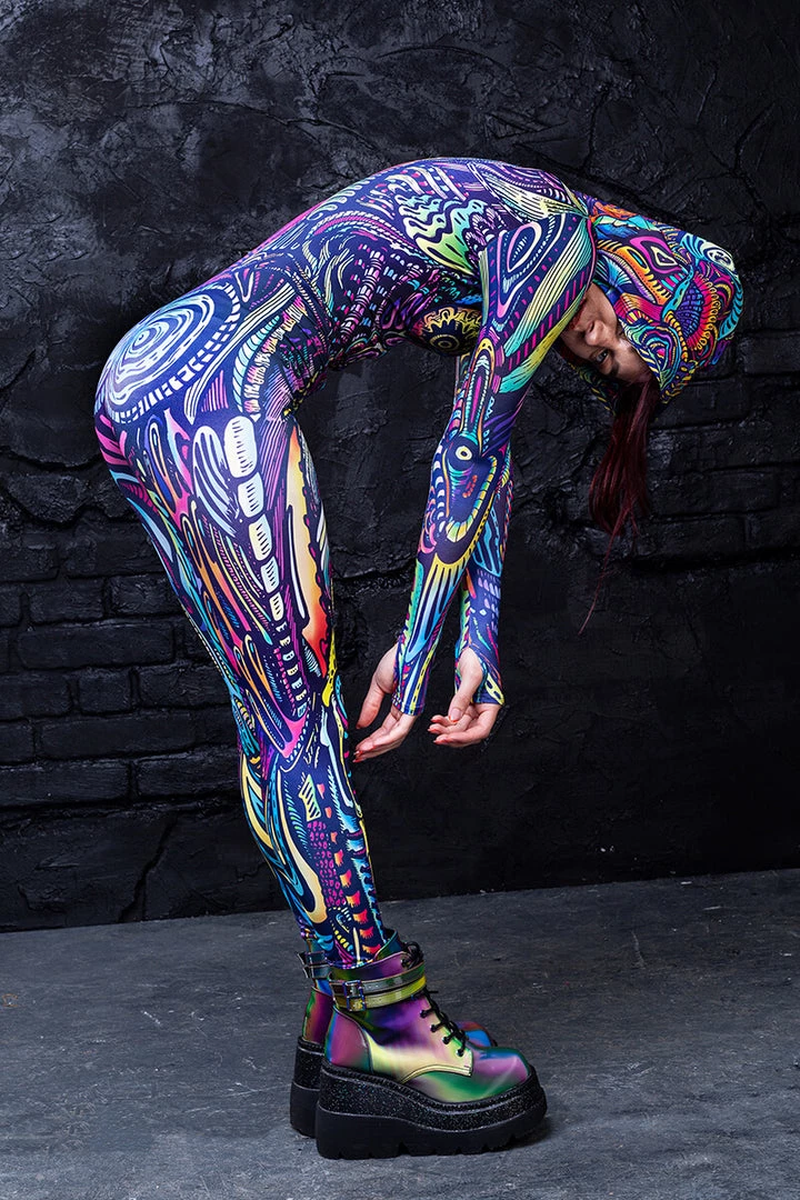 BADINKA RAVE GEAR Psy Tribalism Fit Onesie 6 BADINKA RAVE GEAR Psy Tribalism Fit Onesie