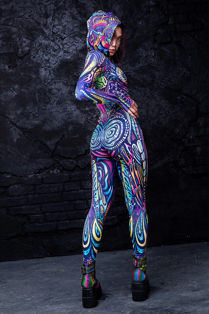 BADINKA RAVE GEAR Psy Tribalism Fit Onesie 5 BADINKA RAVE GEAR Psy Tribalism Fit Onesie