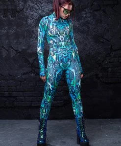 BADINKA Short Circuit Costume RAVE GEAR 12 BADINKA Short Circuit Costume RAVE GEAR