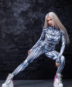 BADINKA Crystal Damage Costume RAVE GEAR