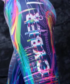 BADINKA Cyber Glitch Fit Onesie RAVE GEAR 11 BADINKA Cyber Glitch Fit Onesie RAVE GEAR