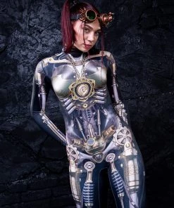 BADINKA Steam Funk Costume RAVE GEAR