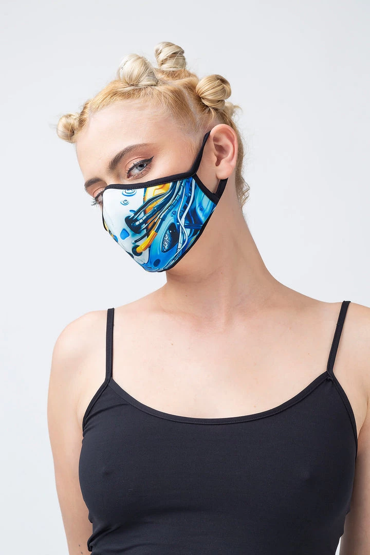 BADINKA Cyborg Face Mask Face Masks 4 BADINKA Cyborg Face Mask Face Masks