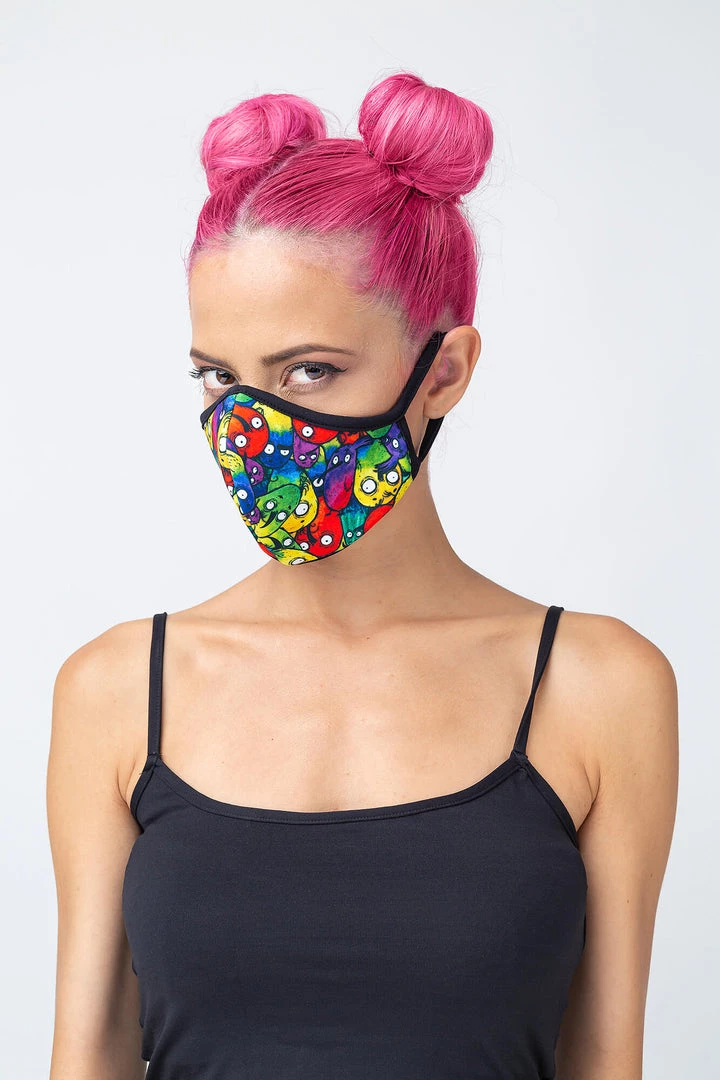 BADINKA Mad Birdz Face Mask 4 BADINKA Mad Birdz Face Mask