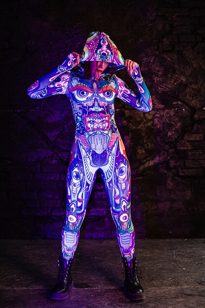 BADINKA RAVE GEAR Parallel World Fit Onesie 8 BADINKA RAVE GEAR Parallel World Fit Onesie