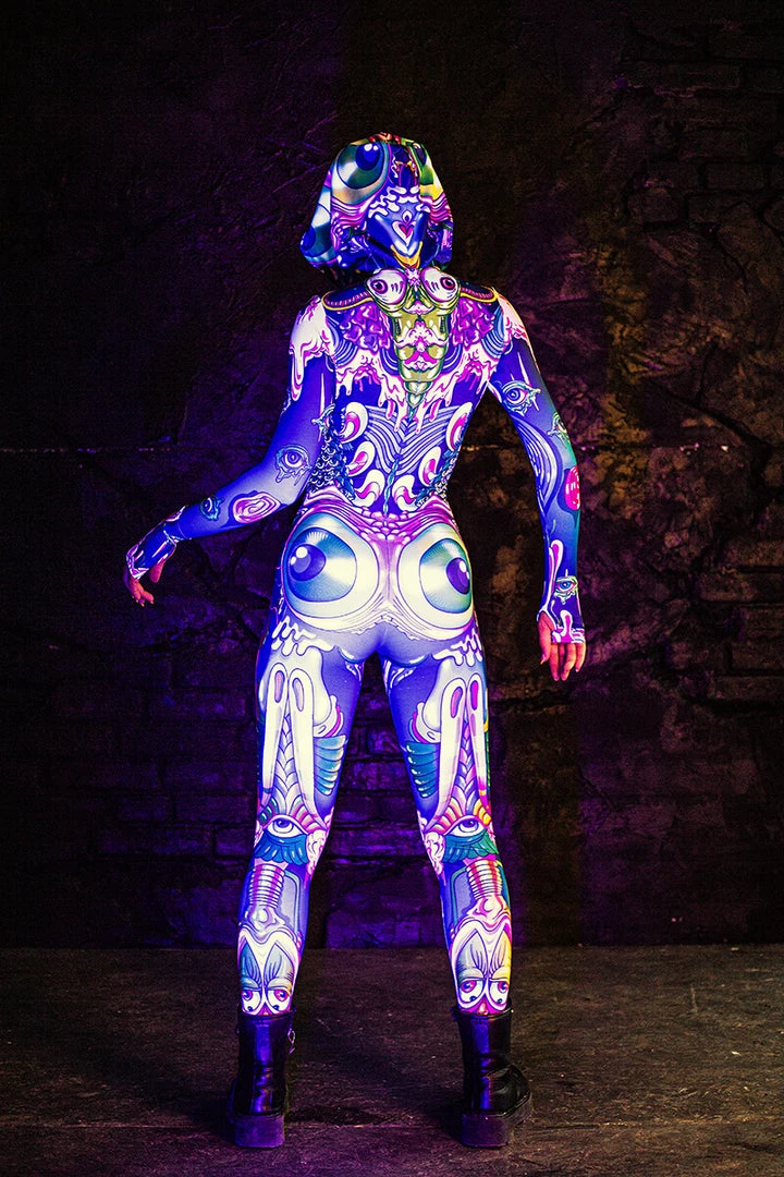 BADINKA RAVE GEAR Parallel World Fit Onesie 9 BADINKA RAVE GEAR Parallel World Fit Onesie