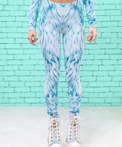 BADINKA BLUE FURR WARM LEGGINGS 11 BADINKA BLUE FURR WARM LEGGINGS