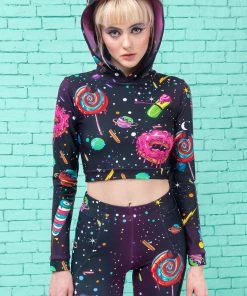 BAD INKA SPACE MUNCHIEZ HOODED TOP Hoodies