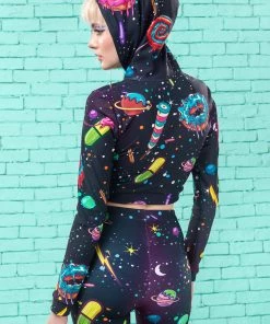 BAD INKA SPACE MUNCHIEZ HOODED TOP Hoodies
