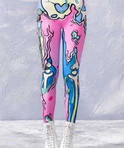 BADINKA Kawaii Pop Art Leggings