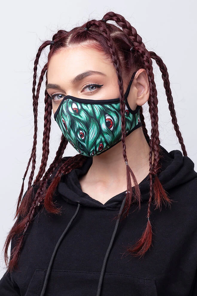 BADINKA Pro Masks I See You Green Pro Mask 4 BADINKA Pro Masks I See You Green Pro Mask