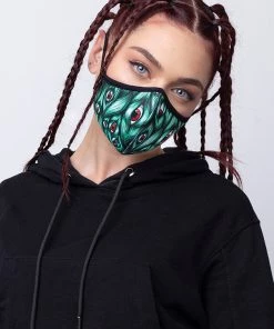 BADINKA Pro Masks I See You Green Pro Mask 9 BADINKA Pro Masks I See You Green Pro Mask