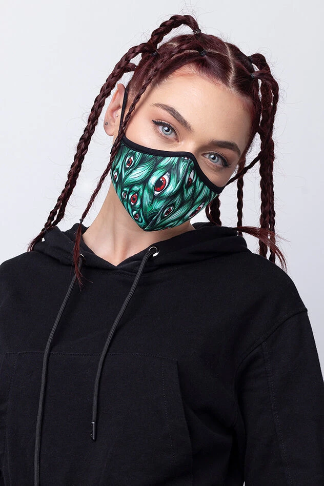 BADINKA Pro Masks I See You Green Pro Mask 5 BADINKA Pro Masks I See You Green Pro Mask