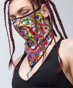 Cheap BADINKA Store 9 BADINKA Trippy Eyez Pro Bandana Pro Masks