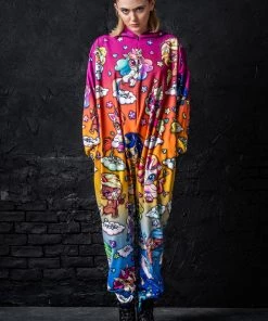 BADINKA Unipopcorn Rainbow Onesie Onesies 11 BADINKA Unipopcorn Rainbow Onesie Onesies