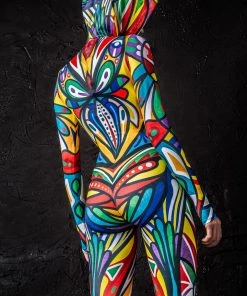 BADINKA RAVE GEAR Psy Vance Fit Onesie