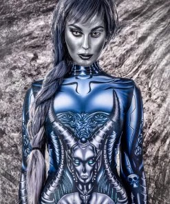 BADINKA Alien Queen Costume Full Bodysuits