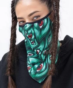 Cheap BADINKA Store 13 BADINKA I See You Green Pro Bandana