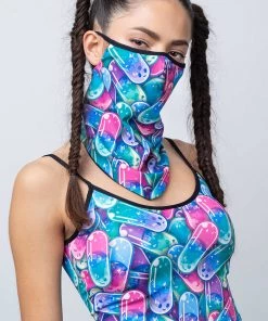 BADINKA Happy Pillz Pro Bandana Pro Masks