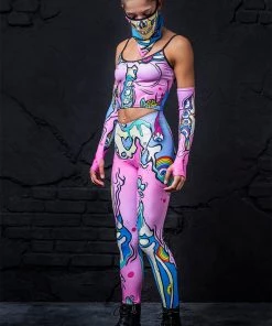 BADINKA Kawaii Pop Art Bandana Set RAVE GEAR