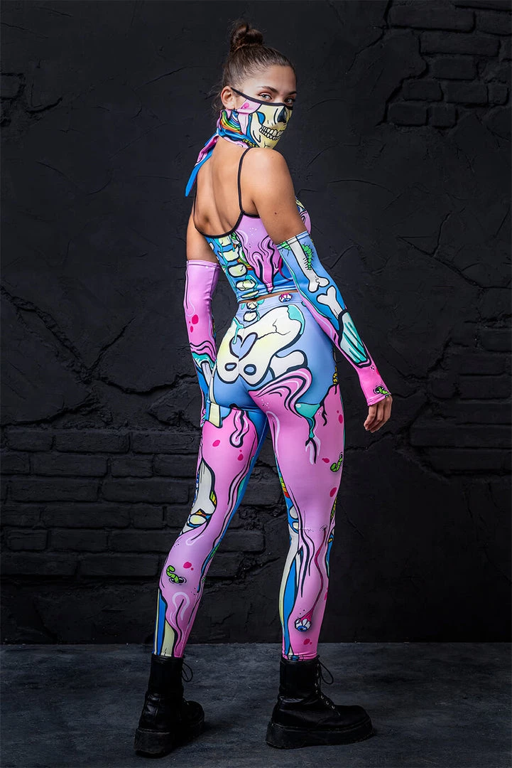 BADINKA Kawaii Pop Art Bandana Set RAVE GEAR 5 BADINKA Kawaii Pop Art Bandana Set RAVE GEAR