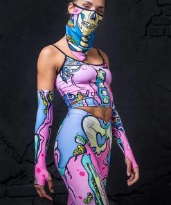 BADINKA Kawaii Pop Art Bandana Set RAVE GEAR