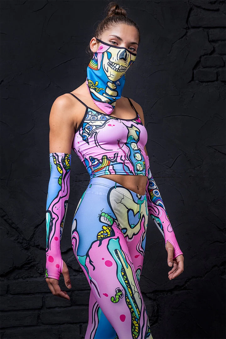 BADINKA Kawaii Pop Art Bandana Set RAVE GEAR 3 BADINKA Kawaii Pop Art Bandana Set RAVE GEAR