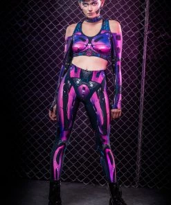 BADINKA Cyberware Android Magenta Leggings 8 BADINKA Cyberware Android Magenta Leggings